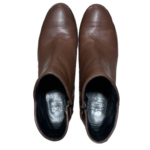 Thursday Boot Company Uptown Heeled Ankle Bootie Brown Size 9.5 - Picture 5 of 10